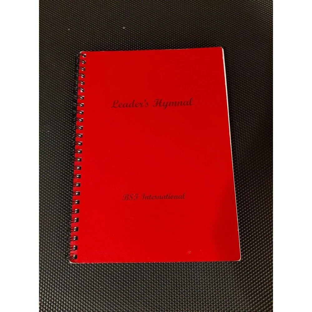 BSF International Leader's Hymnal 2002 Wire Spiral Bound EUC